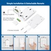 DEWENWILS Wireless Light Switch and Receiver Kit, No in-Wall Wiring