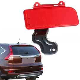 Silscvtt Luz de reflector de parachoques trasero de repuesto para Honda CR-V 2015 2016 lado del pasajero HO1185108 33505-T1W-A01