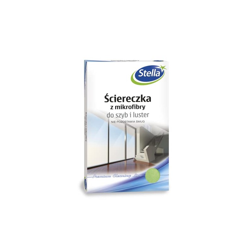 Stella Microfibre Cleaning Cloths Microfibre Cloth for Glass and Mirrors