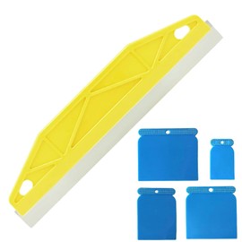 Paint Line Edger, Paint Edge Tool with 4PCS Plastic Scrapers Paint Shield for Skirting Boards and Carpet Paint Cutting in Tools for Painting Guard