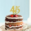 Decoración para tarta de números. 45