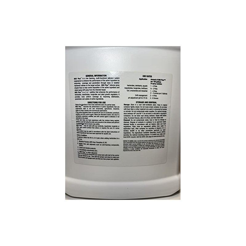 800 Plus (2.5 Gallons) by CNI - Surfactant, Acidifier, Penetrant,