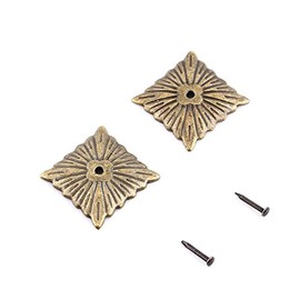 Upholstery Nails Furniture Nails Pins Sofa Rivet Upholstery Pins Craft Thumbtack Tack, Antique Brass (21 x 21 mm) Pack of 100