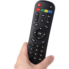 Boracell Compatible with Remote Control Controller Replacement for HTV Box A1 A2 A3 B7 Tigre TV Box Luna TV Box Lunatv Box IPTV5 Plus+ IPTV6 IPTV8