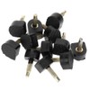 Candeon Heel Tips, 60 Pieces (5 Different Sizes), Repair Tips