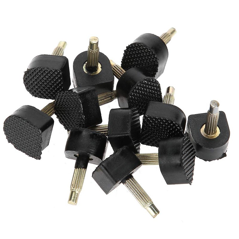 Candeon Heel Tips, 60 Pieces (5 Different Sizes), Repair Tips