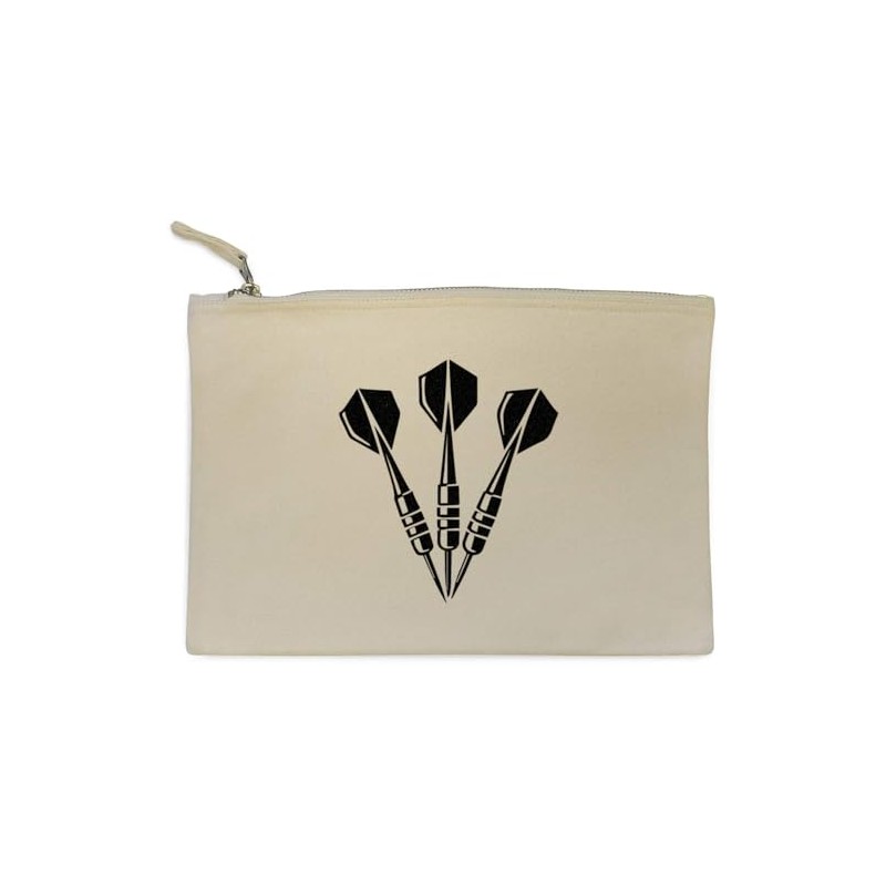 'Darts Set' Canvas Clutch Bag/Accessory Case (CL00039697)