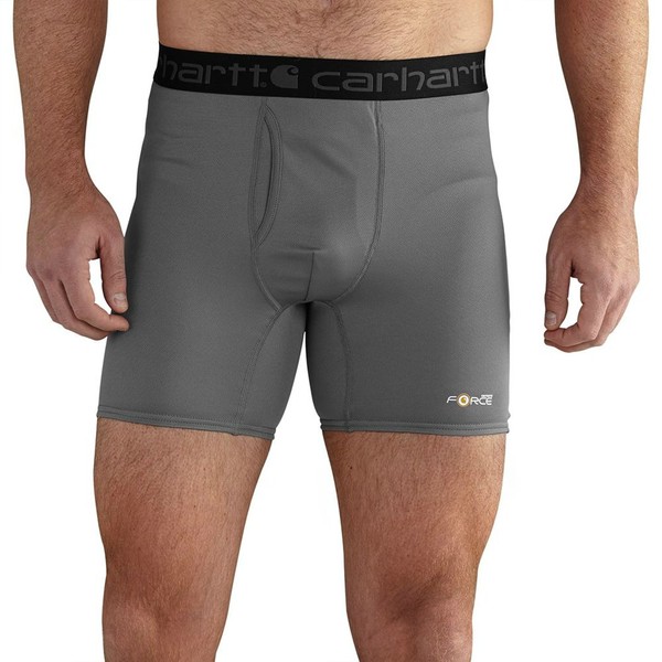 Carhartt Men's Base Force Extremes Lightweight Boxer Brief, Shade, Small