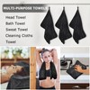 WUFANC Shiny Bath Drying Cloth, Pack of 3, Sweat Quickly