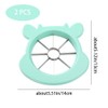 2 Pcs Fruit Cutters Cartoon Fruit Corers Multifunction Fruit Slicers
