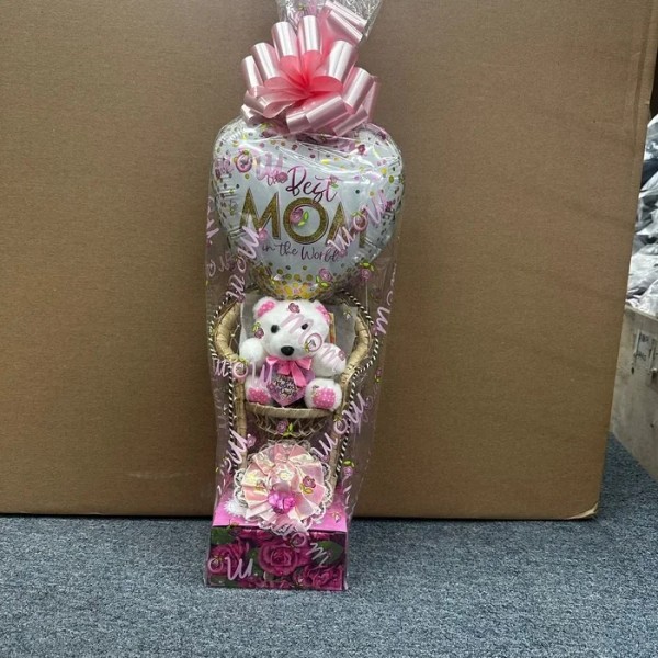 EB Small Holiday Chair with Bear in 9\" Bin