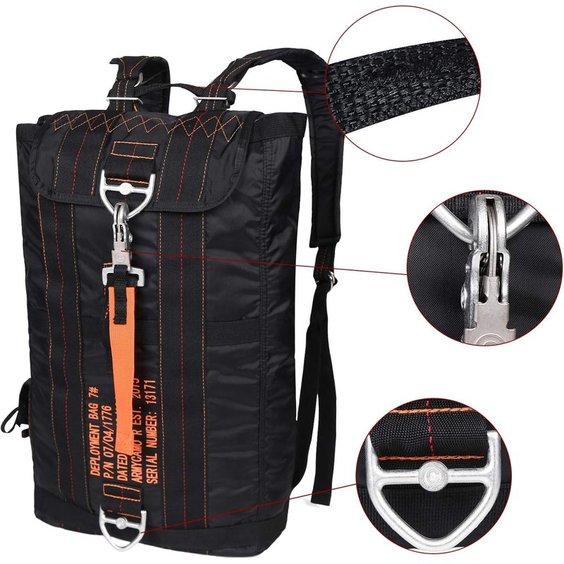 HYKING AIR FORCE Parachute Buckles Hook Tactical Deployment Weekender Backpack