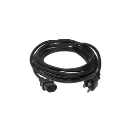 SF Cable 12ft Standard Computer Power Cord NEMA 5-15P to IEC 320 C13-18 AWG Replacement AC Power Cable for PC or Monitor - 125V, 10A