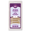Ner Mitzvah Gold Wick Holder - 9 Large Holders and