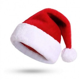모자 부드러운 고급 고급형산타모자 산타 털모자 크리스마스 이벤트 산타모자 Soft Premium Quality Santa Hat Christmas Event Santa Hat