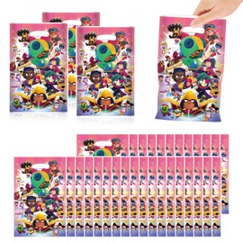 30 Gift Bags for Birthday Parties, Birthday Bags for Children's Parties, Party Supplies for Birthday Parties, Ideal Gifts and Small Gift Packaging Bags