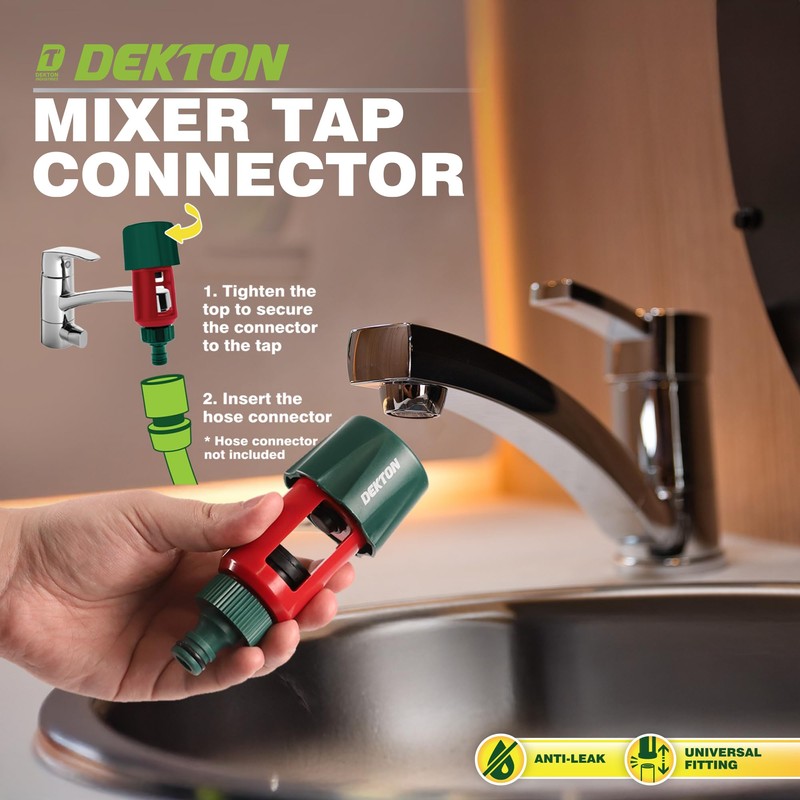DEKTON Multi Tap Adapter – Durable, Easy-to-Install Connector for Garden