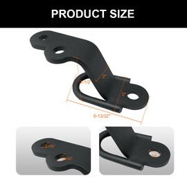 lifgarfe Three-Way Receiver Hitch Lawn Mover Hitch Attachments Fit for ATV/UTV