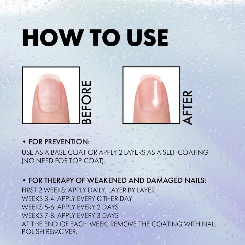 Nail strengthener for repairing damaged nails EMI Natural Force 9