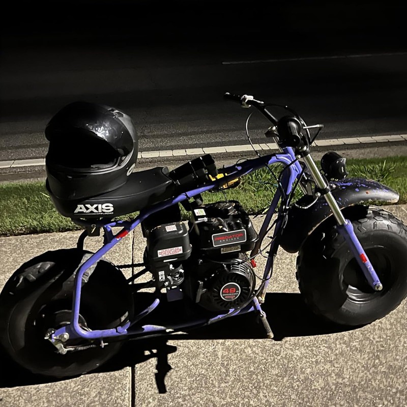 2pcs Pull Starter Sticker 49cc Modified Mini Bike Stickers for