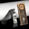 Metal Hair & Beard & Mustache Comb, Multifunctional Folding EDC