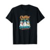 Chillin with My Snowmies Funny Cute Christmas Winter Design T-Shirt