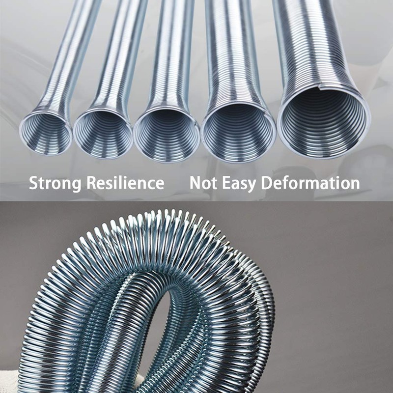 Wostore Spring Tubing Benders Kit for Pipe O.D. 1/4, 5/16,