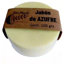 LiliaMagaly Jabón De Azufre 100 Grs (20 Piezas)