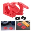 KOMBIUDA 2pcs Adjustable Rubber Clamp for Mounting Tools Quick Release