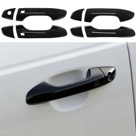 AOKIO Compatible with 2018 2019 2020 2021 2022 Kia Sportage Accessories Door Handle Cover Trim (Smart Entry with Key Hole)