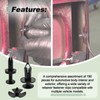 18 Sizes Automotive Body Retainer Clip Fastener Remover Push Pin