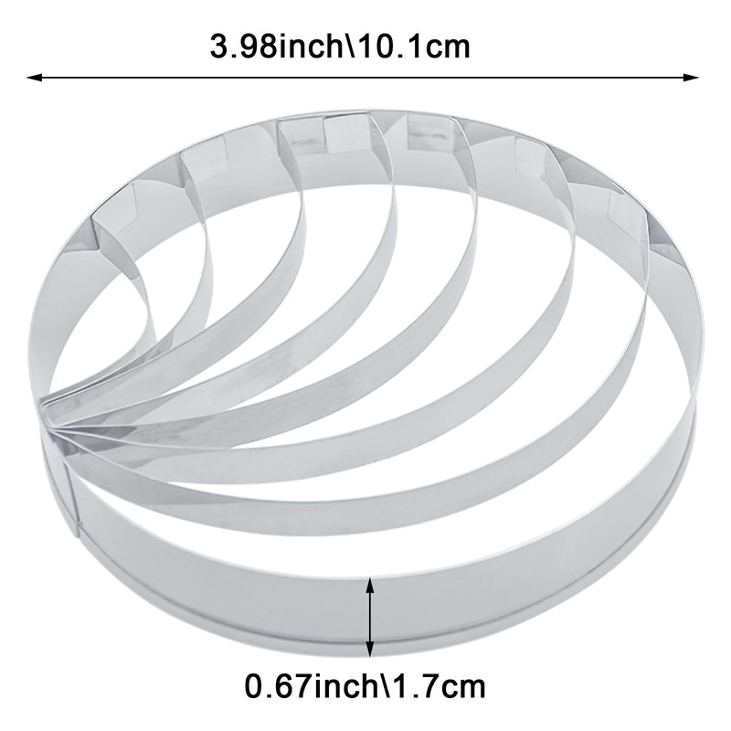 2-PACK Mexican Bread Mold, Dough Scraper, Cookie Cutter Set, Stainless
