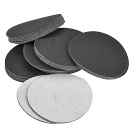 50pcs 75mm Sander Disc Hook and Loop Sanding Polishing Abrasive Sandpaper Paper Pads (#400)
