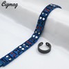 Cigmag Lymphatic Drainage Magnetic Bracelet Men's 4 Elements Ultra Strong