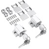 2 Pcs Sliding Door Window Locks, Window Locks for Horizontal