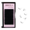 Oreola Auto Blooming Volume Eyelash Extensions Matte Black Easy Fan
