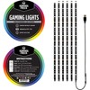 KontrolFreek Gaming Lights: LED Strip Lights, USB Powered with Controller,