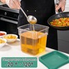 6-Pack 8 Quart Food Storage Container with Lid, Commercial Grade