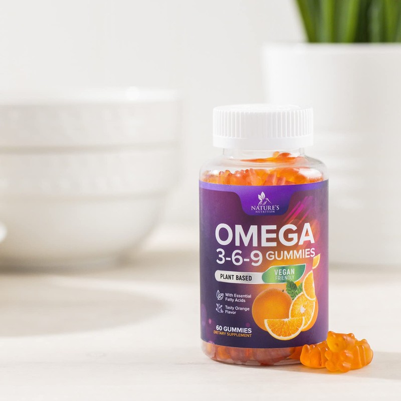 Omega 3 6 9 Gummies - Vegan Omega 3 Supplement