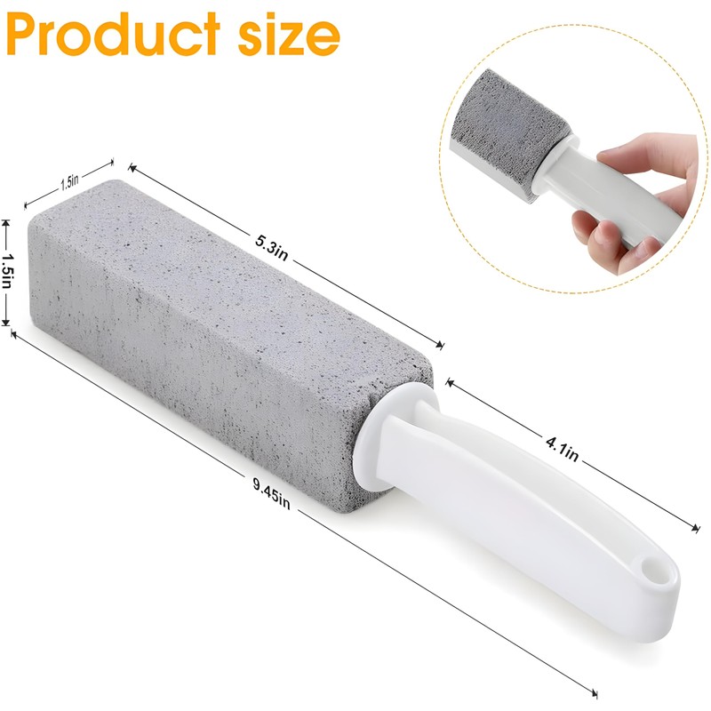 Bexter 2-Pack Value Toilet Bowl Pumice Cleaner with Handle –