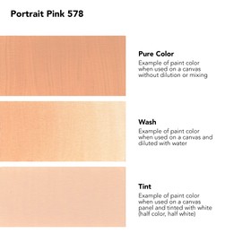 Daler Rowney System3 Peach Pink 250ml Fluid Acrylic Paint Bottle - Acrylic Pouring Paint Supplies for Artists and Students - Vivid High-Flow Artist Paint for Canvas Murals and More