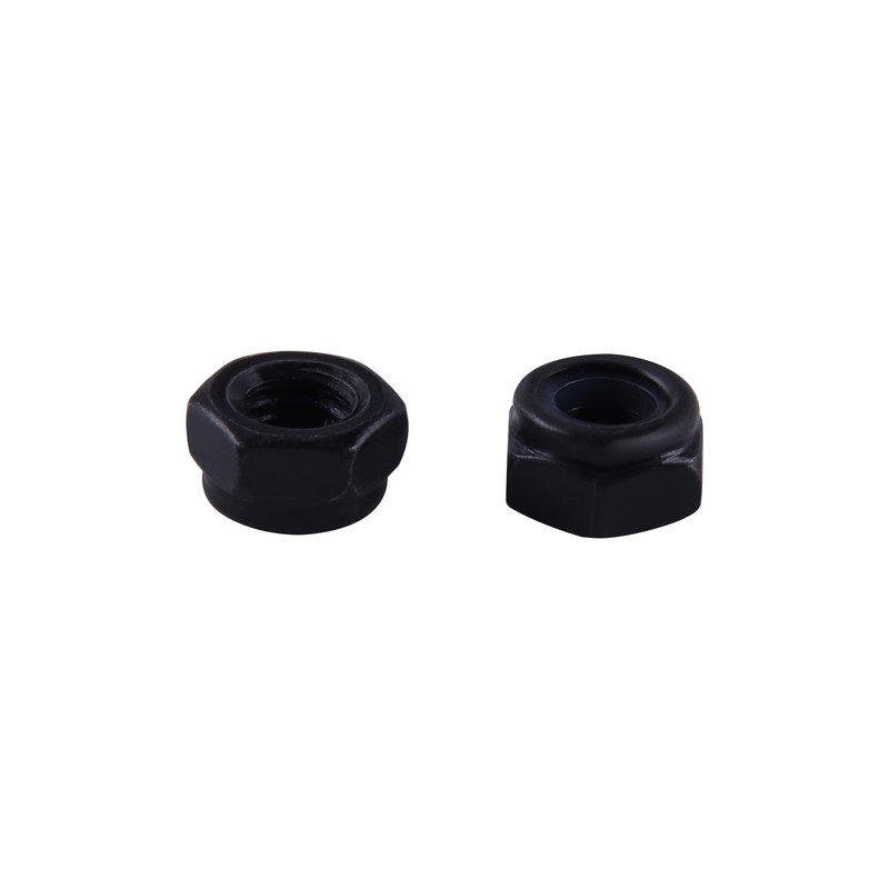 SBRRAIL M3 Hex Nuts Inserted Nylon Small Hardware Self Locking