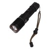 LED Flashlight USB Charging IPX4 Waterproof Aluminium Alloy Intelligent Digital