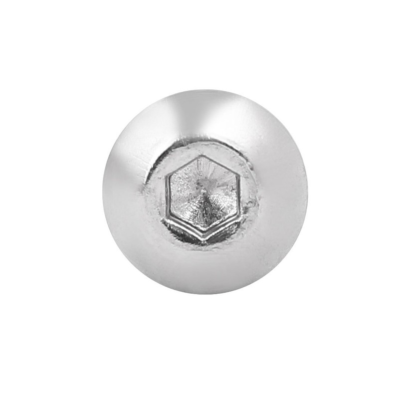uxcell M5x40mm 304 Stainless Steel Button Head Hex Socket Cap