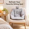 Rabbit Ear Seat and Back Cushion - Polyester Fabric with
