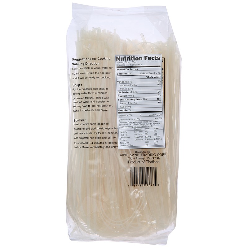 Three Ladies Brand Rice Stick, 14 oz