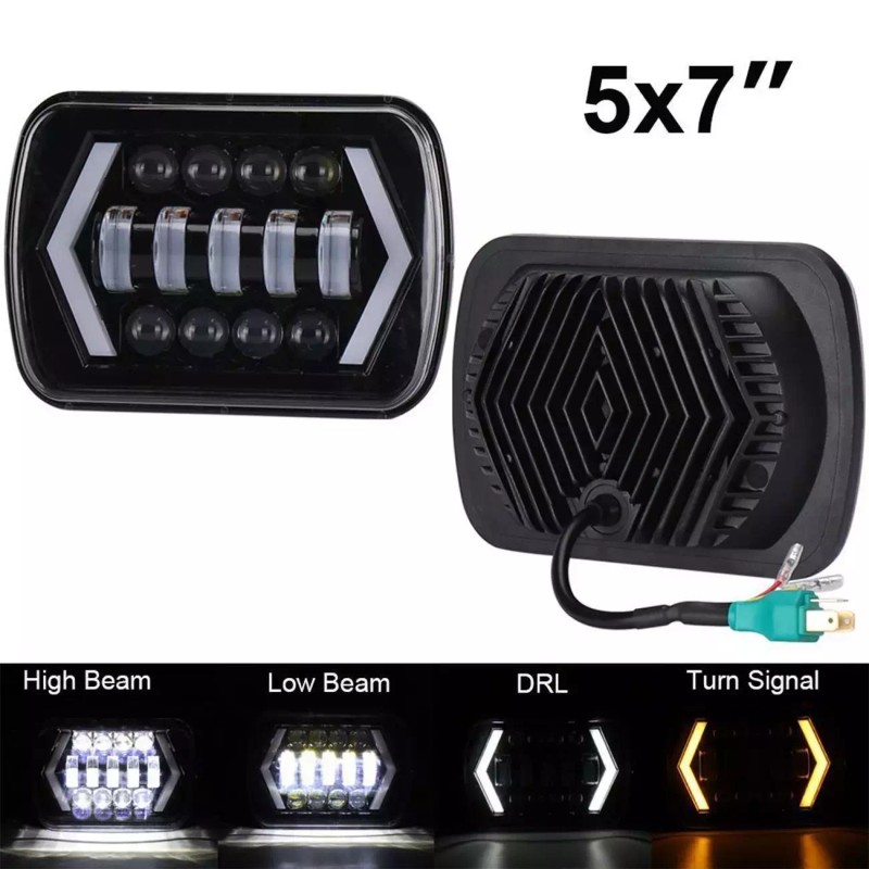 Unbranded For Toyota Pickup 1982-1995 Truck 4Runner 5x7" 7x6" LED
