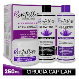 Keratina Alaciante Permanente Cirugía Capilar Kit