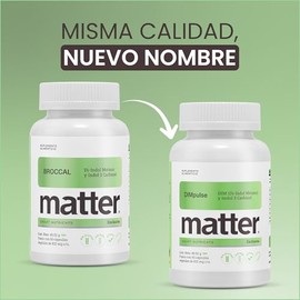 Matter DIMpulse, Suplementos Alimenticios con BioResponse DIM® e Indol-3-Carbinol, Apoya el Balance Hormonal, Protección Celular y Desintoxicación Nat