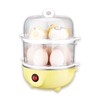 Egg Cooker, Multifunctional Mini Double Egg Cooker for Home, Quick